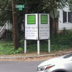 South Chicago Real Estate Signs post panel outdoor real estate 150x150